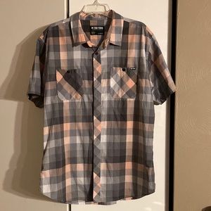 Zoo York Mens Size XL Button Down Short Sleeve